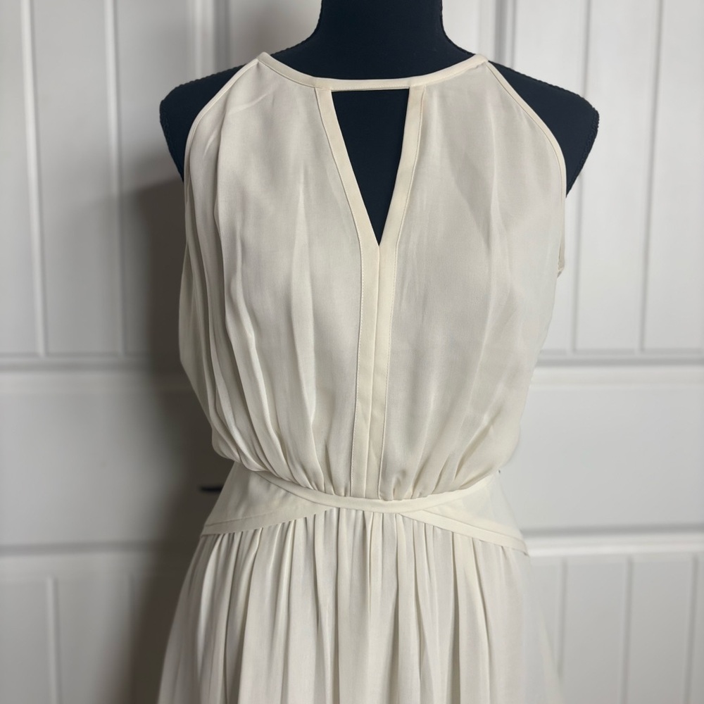 Banana Republic Cream High Low Dress - Picture 2 of 6